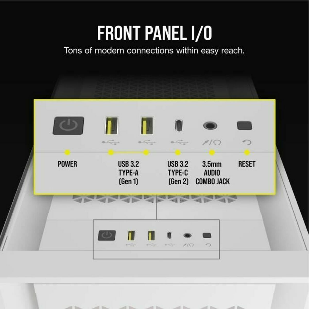ATX Semi-tower Box Corsair CC-9011310-WW White