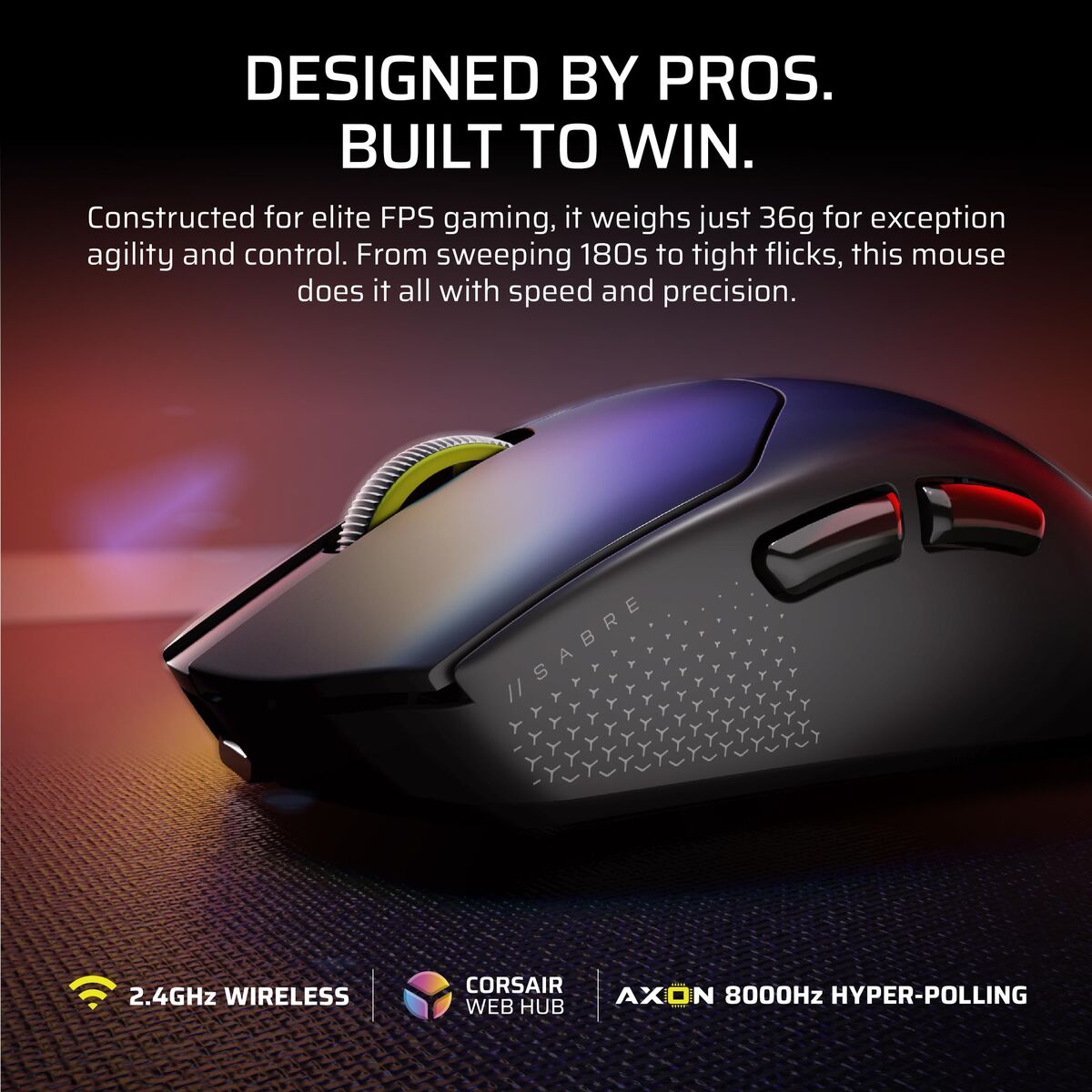 Mouse Corsair CH-931G000-WW Black