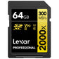 SD Memory Card Lexar LSD2000064G-BNNNG 64 GB