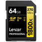 USB stick Lexar LSD1800064G-BNNNG Black 64 GB