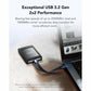 External Hard Drive Lexar LSL500M001T-RNBNG Black 1 TB