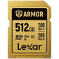 SDXC Memory Card Lexar Professional Armor Gold 512 GB