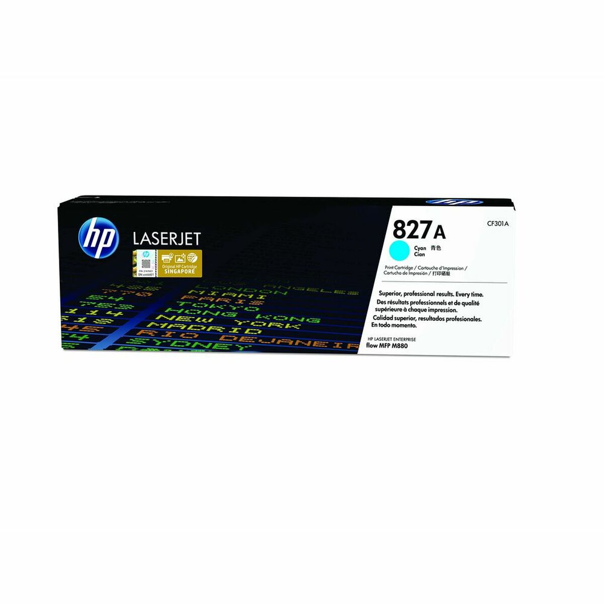 Original Toner HP CF301A Cyan