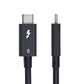 Power Cord Startech TBLT5MM50CM240W Black 50 cm