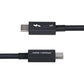 Power Cord Startech TBLT5MM50CM240W Black 50 cm