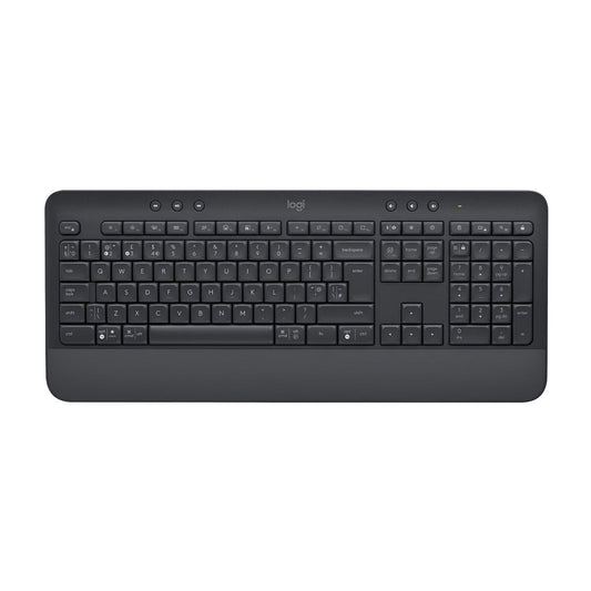 Keyboard and Wireless Mouse Logitech MK650 Graphite English QWERTY