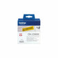 Printer Labels Brother DK22606 Yellow Black Yellow/Black