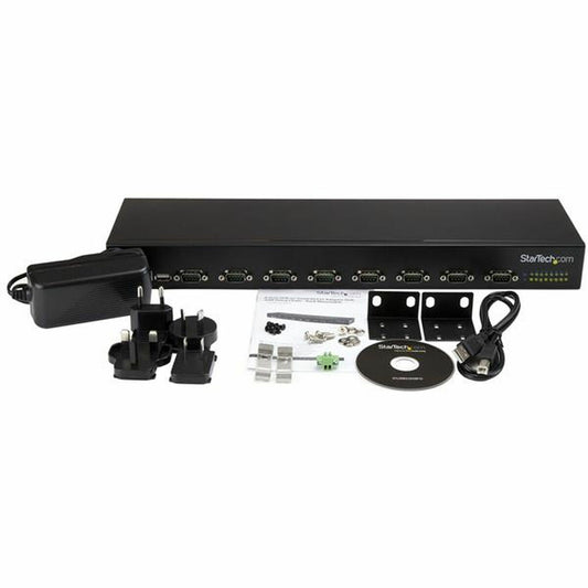 USB Hub Startech ICUSB23208FD Black
