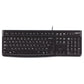 Keyboard Logitech K120 Black Spanish Qwerty Qwerty US