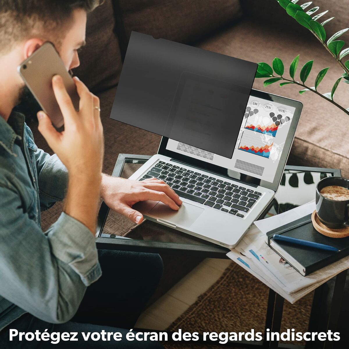 Privacy Filter for Monitor T'NB 14"