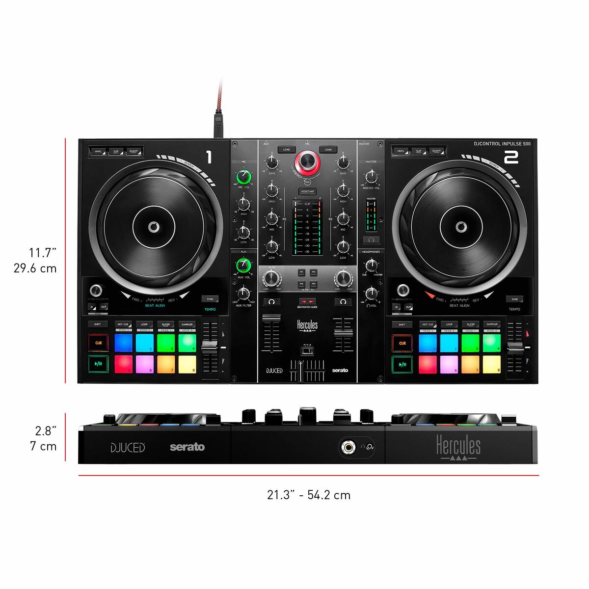 Control DJ Hercules INPULSE 500