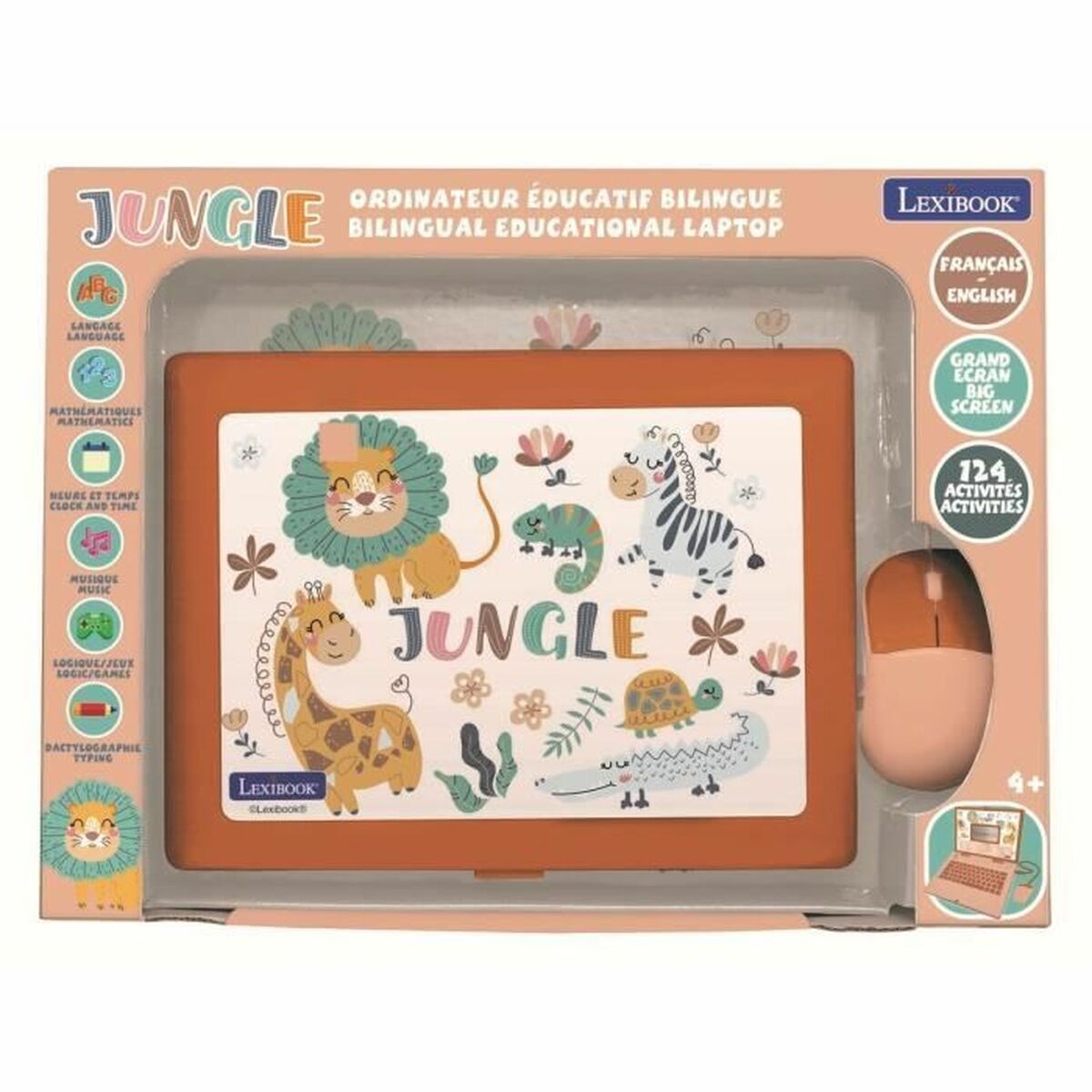 Toy computer Lexibook French English 124