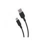 Electric car charger Muvit 1,2 m Black