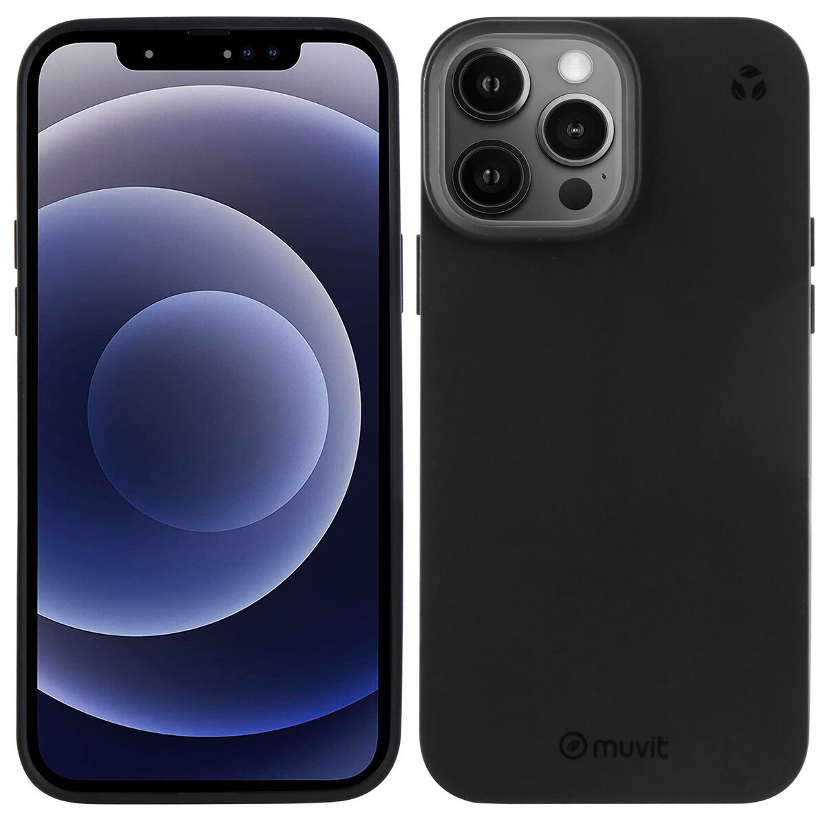 Mobile cover Muvit for Change iPhone 13 Pro Black