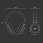 Headphones with Headband Muse M275CTV Black