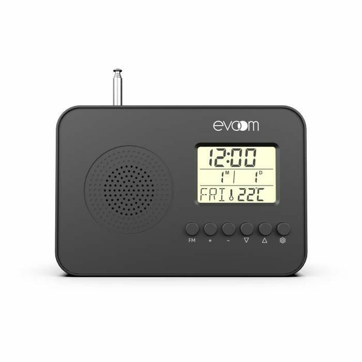 Radio Evoom LEKIO Black