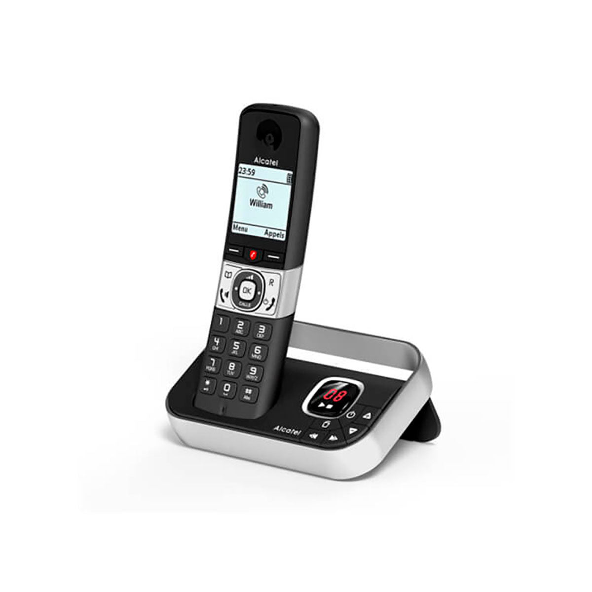 Wireless Phone Alcatel F890 Black