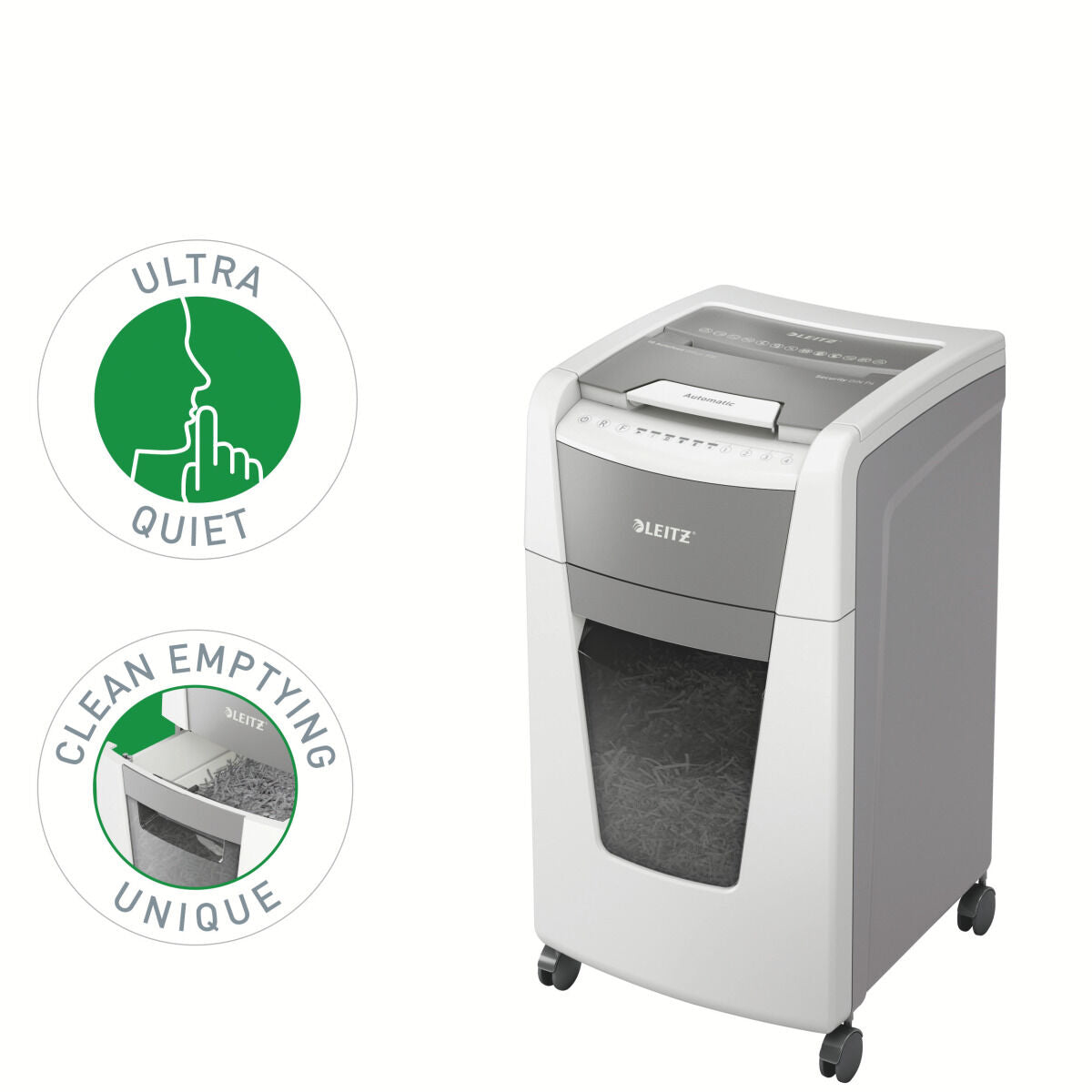 Paper Shredder Leitz IQ 300 Autofeed P4 60 L