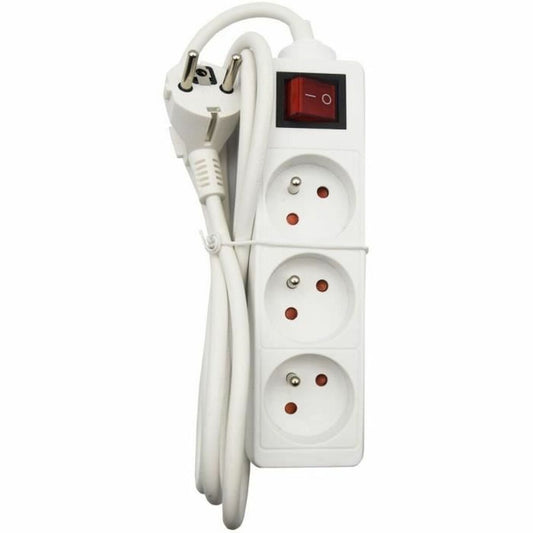 3-socket plugboard with power switch GAO