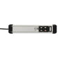 Power Socket - 6 Sockets with Switch Brennenstuhl Premium-Alu-Line 3500 W (3 m)