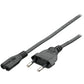 C7 Power Cord Equip 112160 Black 1,8 m
