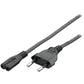C7 Power Cord Equip 112160 Black 1,8 m