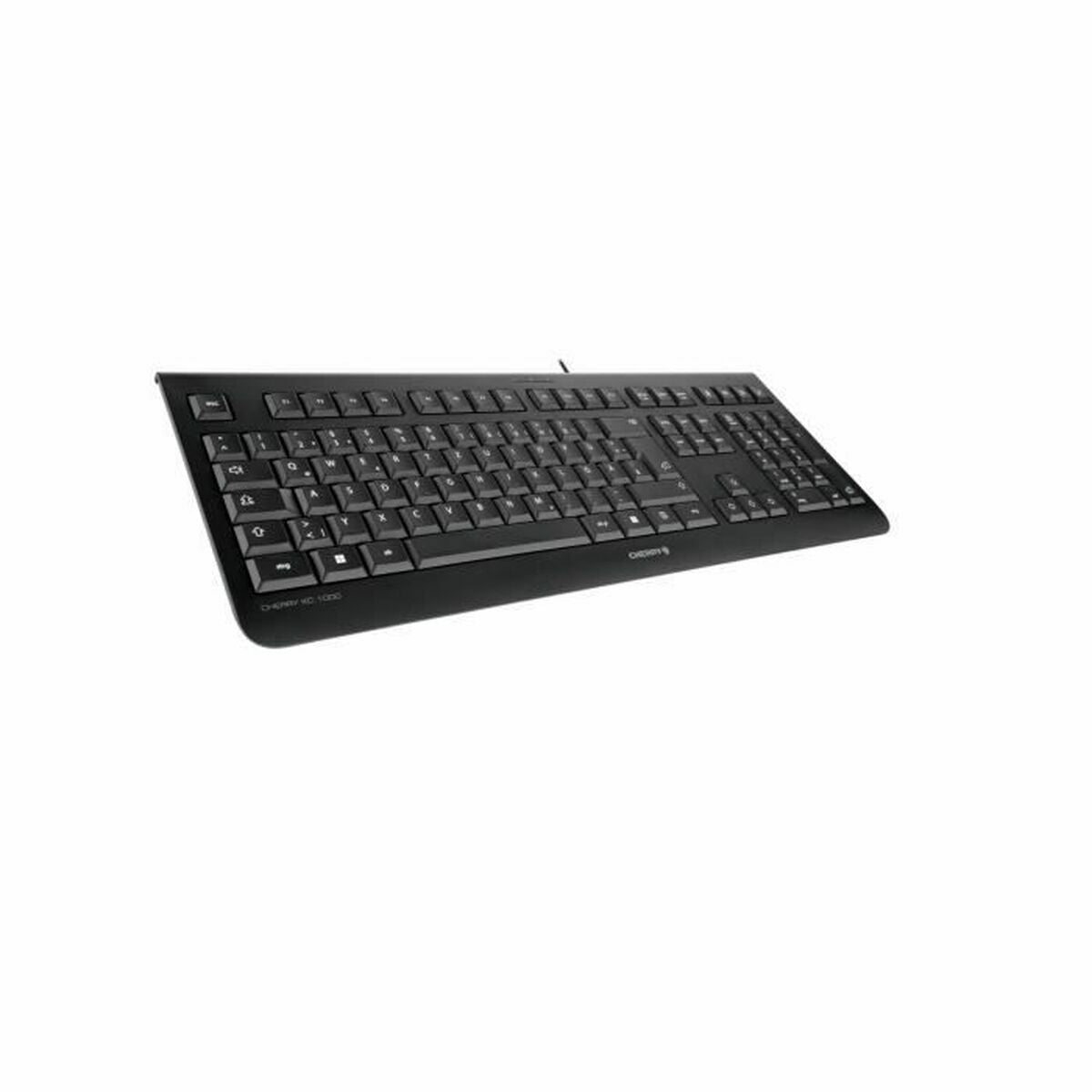 French Keyboard Cherry Spanish Qwerty Black