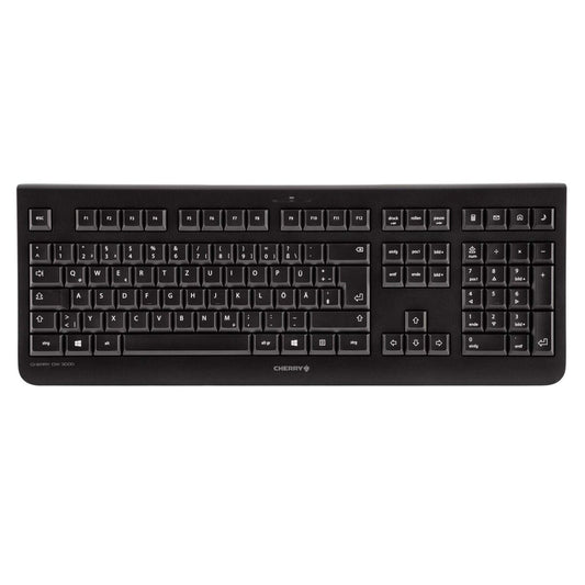 Keyboard and Mouse Cherry DW3000 Qwertz German Black