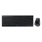 Keyboard and Mouse Cherry JD-8550ES-2 Black Spanish QWERTY