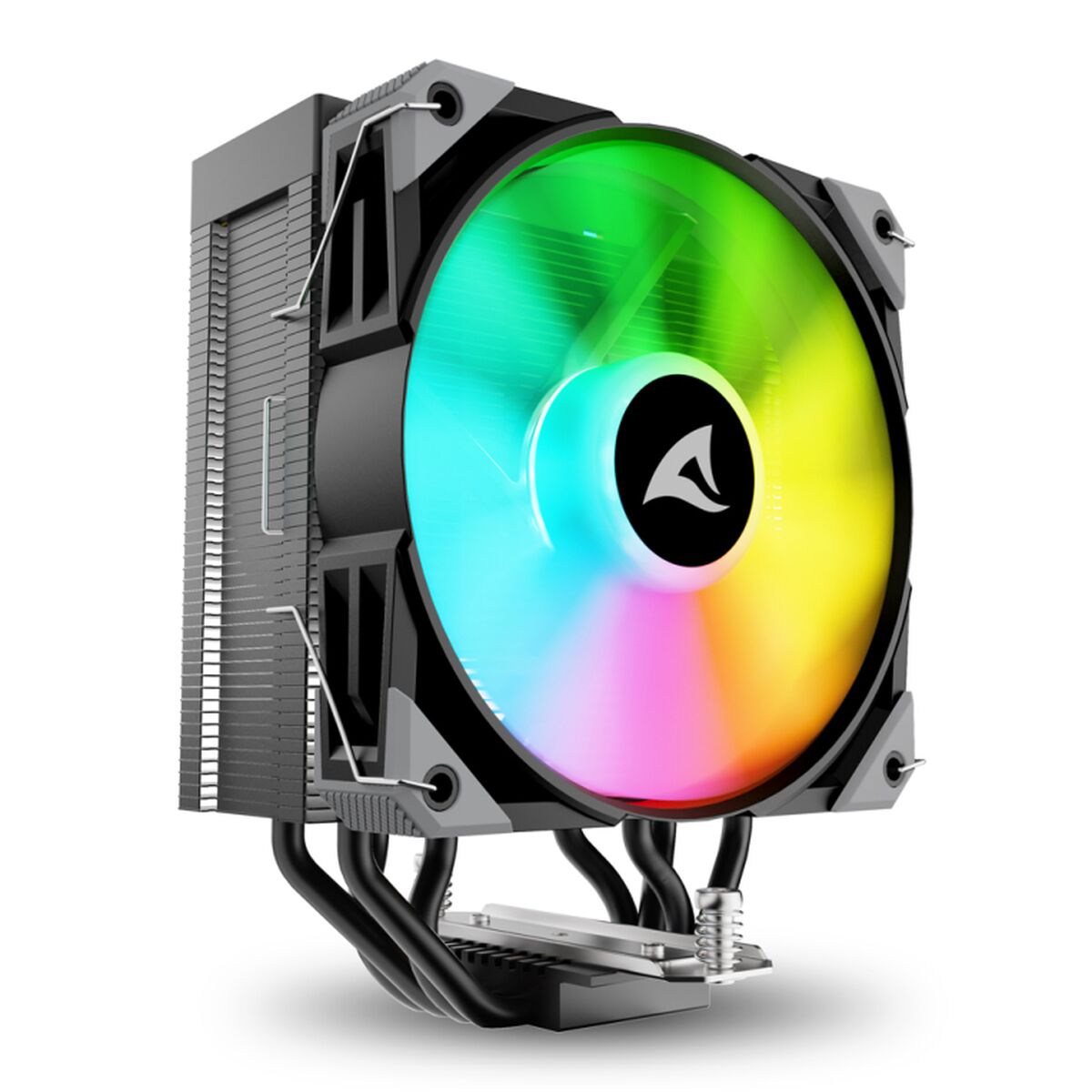 Box Ventilator Sharkoon A40 RGB Ø 12 cm (1 Unit)