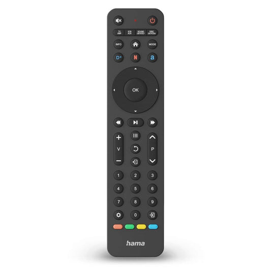 Universal Remote Control Hama 00221055 Black