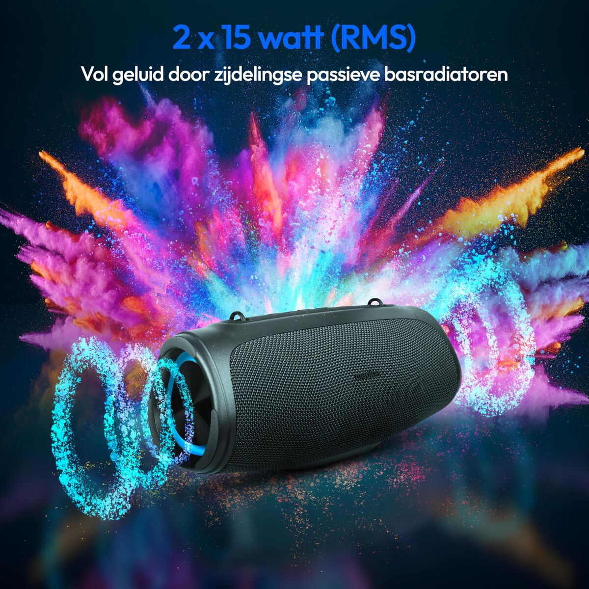 Portable Bluetooth Speakers Medion 15 W