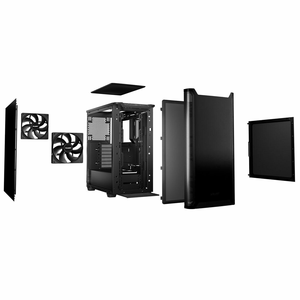 ATX Micro Box Be Quiet! BG073 Black