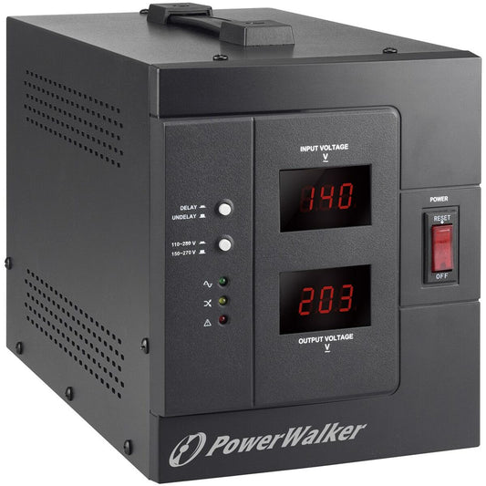 Uninterruptible Power Supply System Interactive UPS Power Walker AVR 3000 SIV FR 2400 W