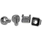 Holder Startech CABSCREWM6 Silver Stainless steel (50 Units)