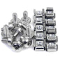 Holder Startech CABSCREWM6 Silver Stainless steel (50 Units)