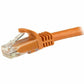 UTP Category 6 Rigid Network Cable Startech N6PATC1MOR 1 m Orange