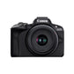 Reflex camera Canon EOSR50,BLACK+RF-S18-45MMF4.5-6