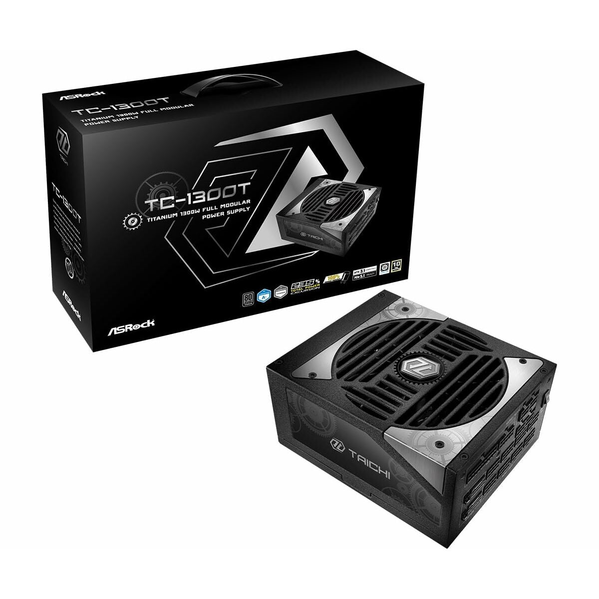 Power supply ASRock 90-UXT130-TFEAAB 1300 W 80 PLUS Titanium