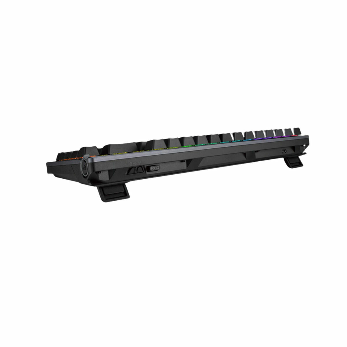 Gaming Keyboard Asus Azoth Qwerty UK Black Metallic