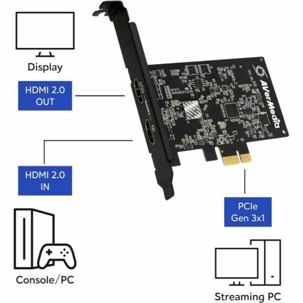 Video Game Recorder AVERMEDIA6130 GC571