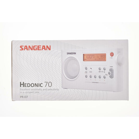 Portable Digital Radio Sangean PR-D7 White