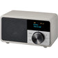 Transistor Radio Sangean DDR7 MINI Silver FM Retro