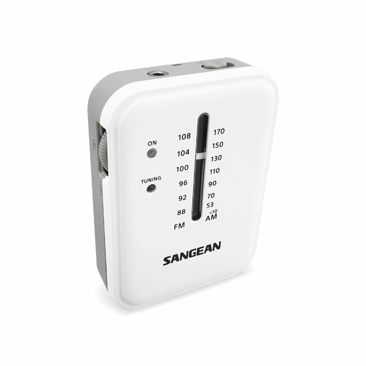 Transistor Radio Sangean White AM/FM