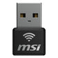 Wi-Fi USB Adapter MSI 302-8ZE30XE-000 Black