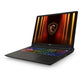 Laptop MSI Vector 16HX-671XES U9-275HX 16" 64 GB RAM 1 TB SSD nvidia geforce rtx 5090