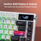 Keyboard Asus 90MP044F-BKUA30 White Black