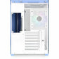 ATX Semi-tower Box THERMALTAKE CA-1Z2-00MFWN-00 Blue