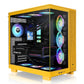 ATX Semi-tower Box THERMALTAKE View 380 XL TG ARGB Yellow