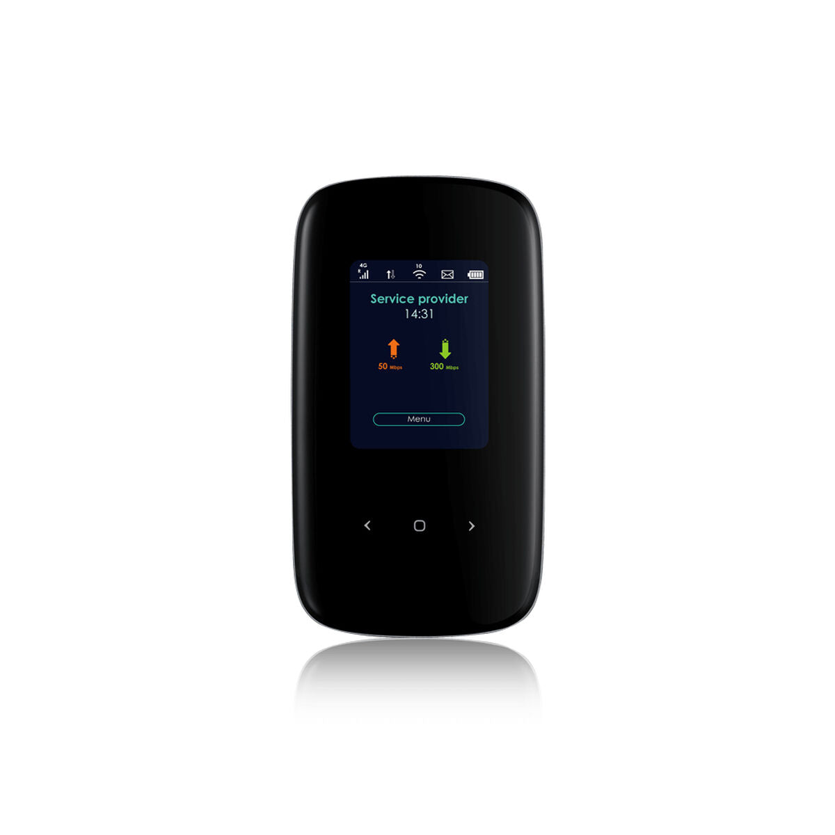Router ZyXEL LTE2566-M634-EUZNV1F Black USB 2.0 Wi-Fi